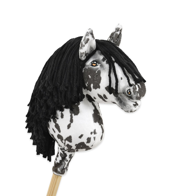 Super Hobby Horse - Super Hobby Horse Premium keppihevonen - leopardi mustalla harjalla A4