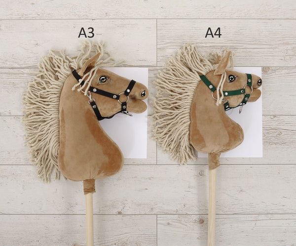 Super Hobby Horse - Super Hobby Horse Premium keppihevonen - vaaleanruunikko hevonen A4