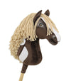 Premium Keppihevonen / Hobby Horse - Western 4 dark bay A3