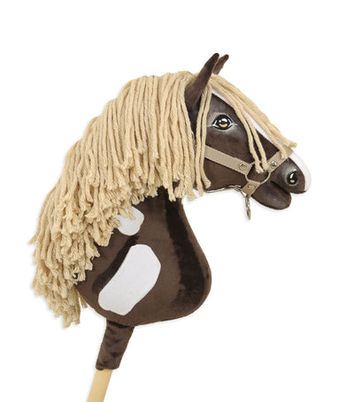 Premium Keppihevonen / Hobby Horse - Western 4 dark bay A3