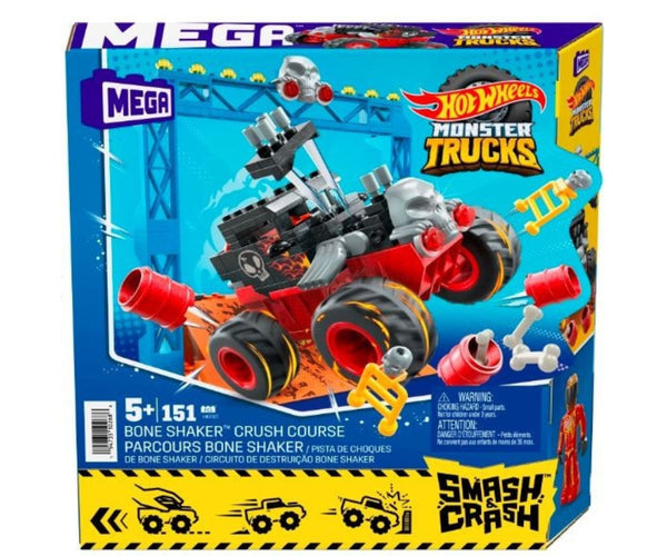 Mix - Hot Wheels Hkf87 Monster Trucks Bone Shaker