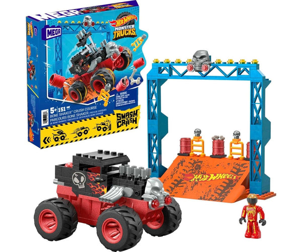 Mix - Hot Wheels Hkf87 Monster Trucks Bone Shaker