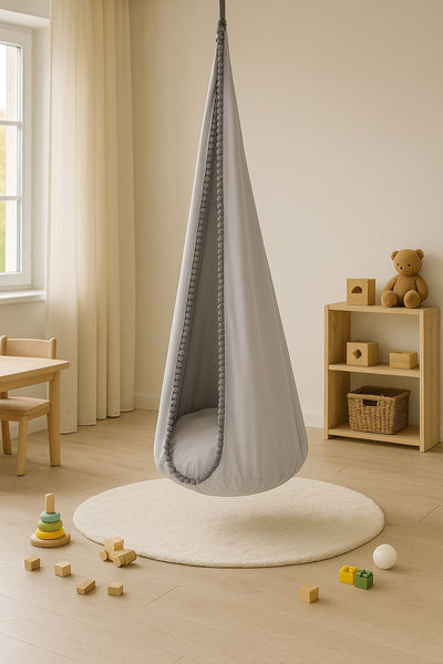 Riippuva keinu vauvalle - gray