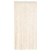 Hyönteisverho beige ja valkoinen 56x200 cm chenille