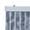 Hyönteisverho hopea 100x200 cm chenille