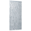 Hyönteisverho valkoinen ja harmaa 100x230 cm chenille