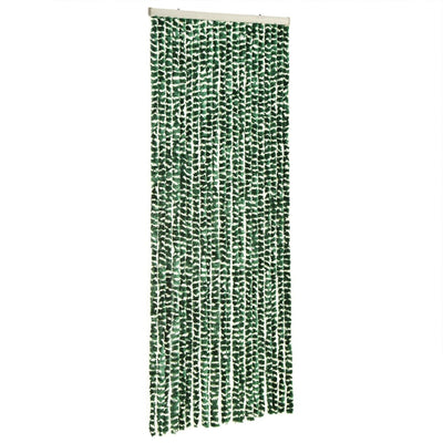 Hyönteisverho vihreä ja valkoinen 100x230 cm chenille