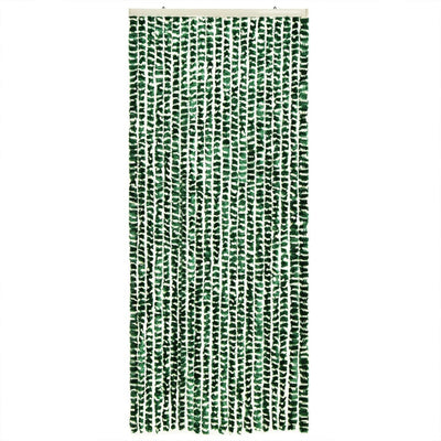Hyönteisverho vihreä ja valkoinen 100x230 cm chenille