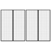 Hyönteisverhot oveen 2 kpl magneettikiinnitys musta 230x160 cm