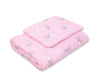 Newborn vuodevaatesetti 2-kpl 75x100cm - pink rabbits