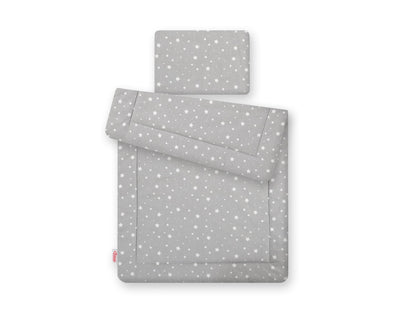Vaauvan Peitto Ja Tyyny - Newborn - 75X100cm - Mini Stars White