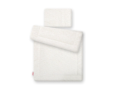 Vaauvan Peitto Ja Tyyny - Newborn - 75X100cm - Mini Gold Stars