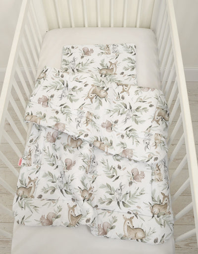 Vaauvan Peitto Ja Tyyny - Newborn - 75X100cm - Woodland Olive