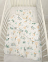Newborn vuodevaatesetti 2-kpl 75x100cm - sky adventure