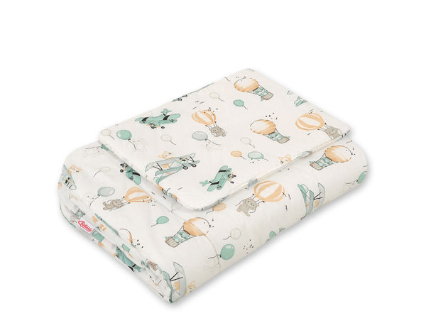 Newborn vuodevaatesetti 2-kpl 75x100cm - sky adventure