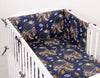 Pussilakanasetti Vauvalle - 135X100cm - Dream Catchers Dark Blue