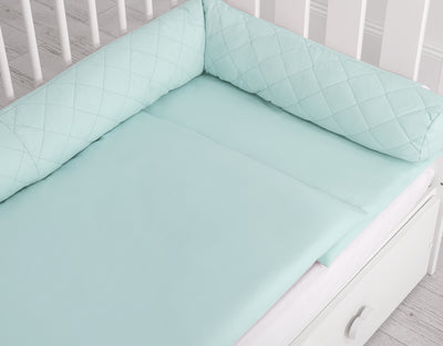 2-in-1 - Unipesä ja reunapehmuste - mint