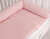 2-in-1 - Unipesä ja reunapehmuste - pastel pink