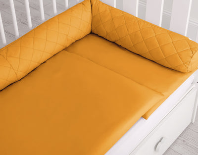 2-in-1 - Unipesä ja reunapehmuste - honey yellow