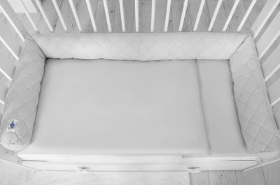 2-in-1 - Unipesä ja reunapehmuste - gray