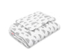 Newborn vuodevaatesetti 2-kpl 75x100cm - clouds gray