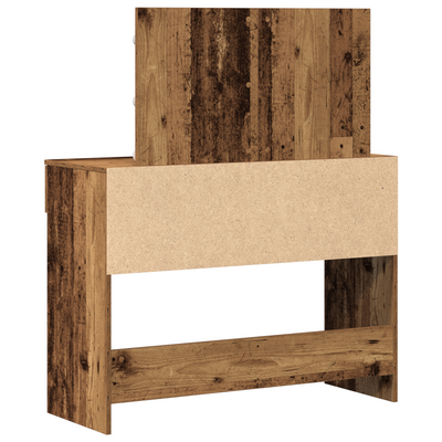 Meikkipeili Vanha Puu 100 x 40 x 120 cm Tekninen puu
