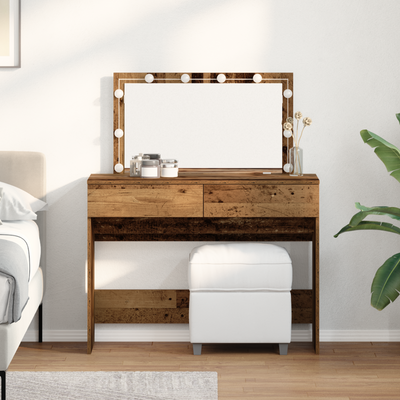 Meikkipeili Vanha Puu 100 x 40 x 120 cm Tekninen puu