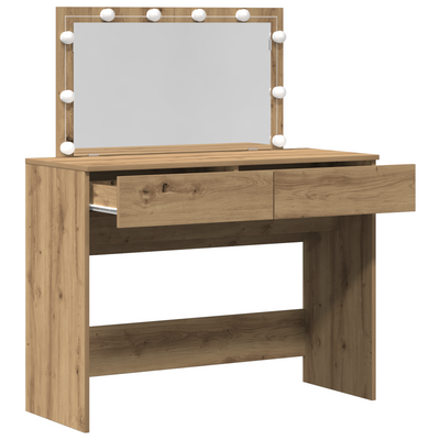 Meikkipeili artesaani tammi 100 x 40 x 120 cm Tekninen puu