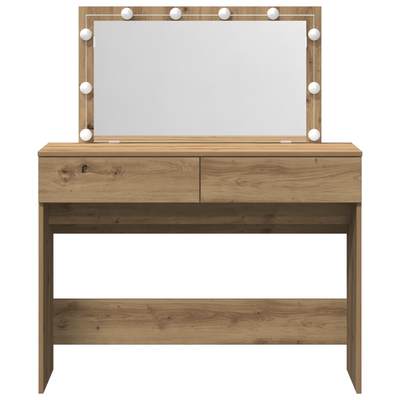 Meikkipeili artesaani tammi 100 x 40 x 120 cm Tekninen puu
