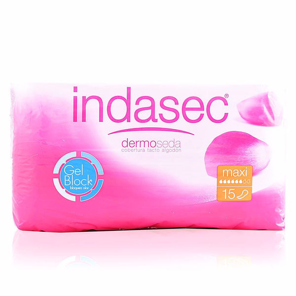 Indasec Dermoseda inkontinenssityyny maxi 15 kpl | Vuodevaatteet.fi