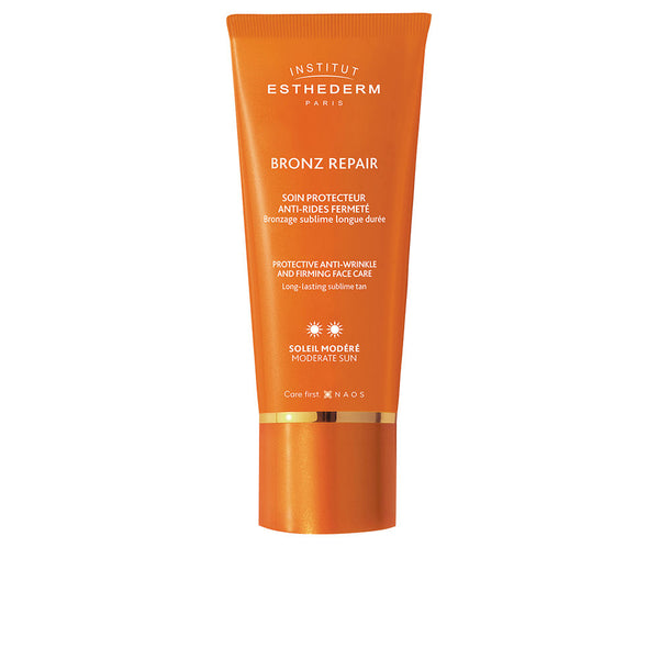 Institut Esthederm Bronz Repair Anti-Wrinkle Facial Cream Moderate Sun 50 Ml | Vuodevaatteet.fi