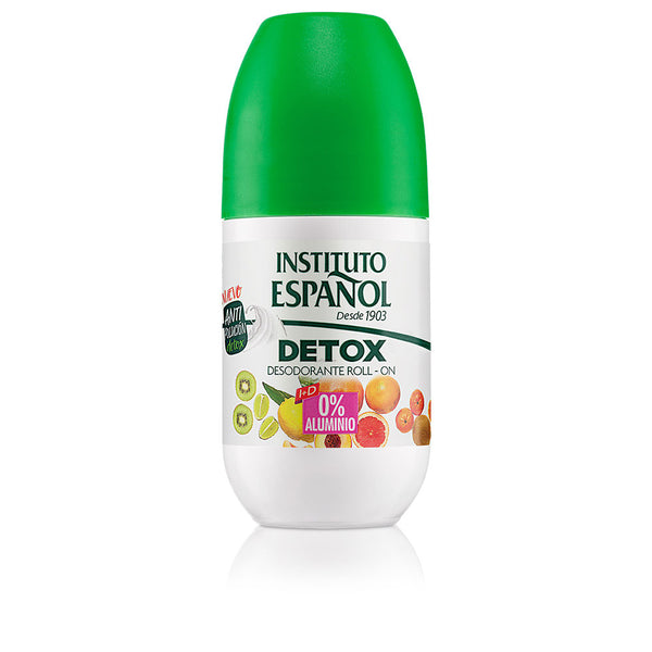 Instituto Español Detox 0% alumiinia deo roll-on 75 ml | Vuodevaatteet.fi