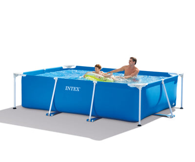 Teräksinen Suorakulmainen Puutarha-allas 260x160x65 cm