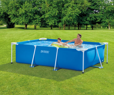 Teräksinen Suorakulmainen Puutarha-allas 260x160x65 cm