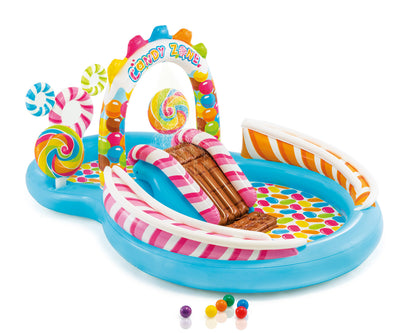 Intex 57149NP -vesileikkialue, Candy-mallisto, mitat 295cm x 191cm x 130cm.