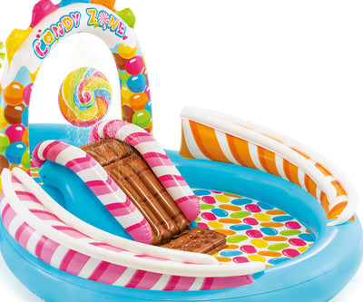 Intex 57149NP -vesileikkipaikka, Candy-malli, mitat 295cm x 191cm x 130cm.