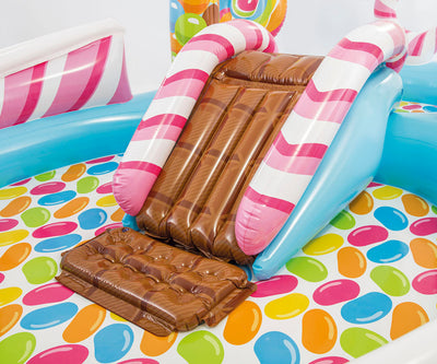 Intex 57149NP -vesileikkikenttä Candy, koko 295cm x 191cm x 130cm.