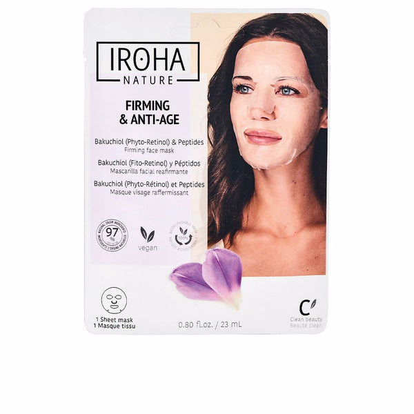 Iroha Firming & anti-age bakuchiol & peptidit kiinteyttävä kasvonaamio 23 ml | Vuodevaatteet.fi