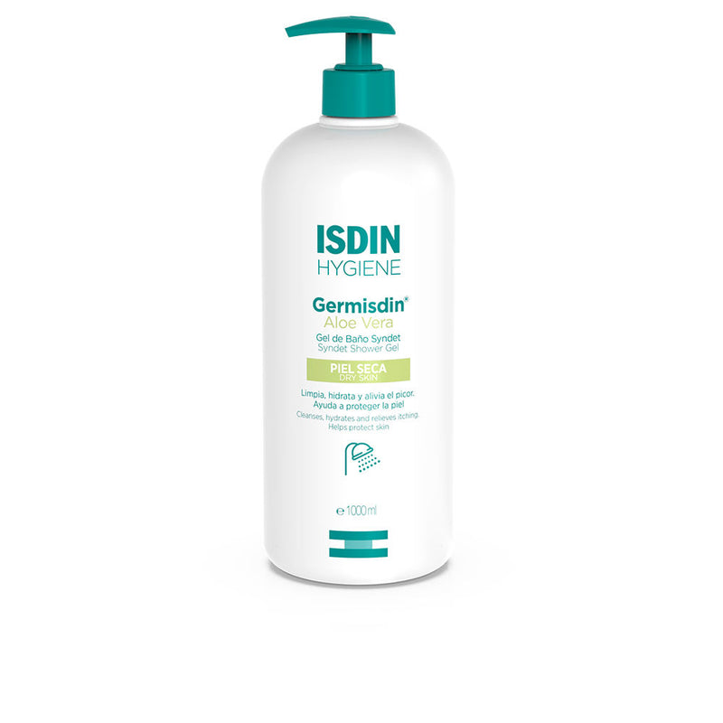 Isdin Germisdin aloe vera kylpygeeli 1000 ml | Vuodevaatteet.fi