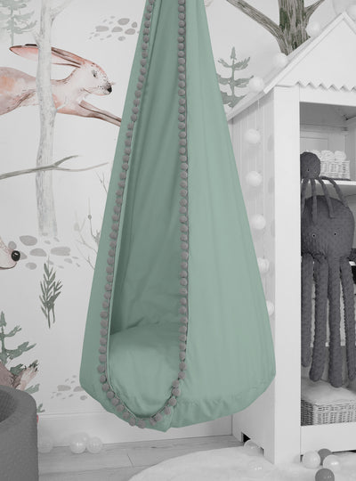 Riippuva keinu vauvalle - pastel green