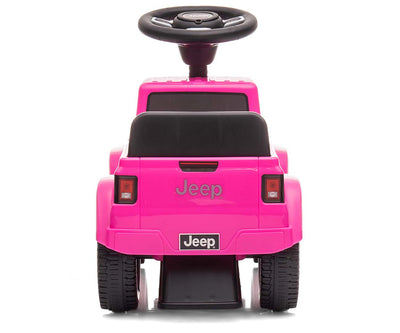 Jeep Rubicon Gladiator Pinkki Lasten potkuauto - Vuodevaatteet.fi