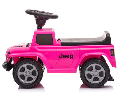 Jeep Rubicon Gladiator Pinkki Lasten potkuauto - Vuodevaatteet.fi