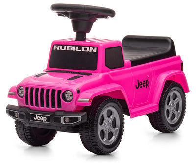 Jeep Rubicon Gladiator Pinkki Lasten potkuauto - Vuodevaatteet.fi