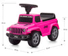 Jeep Rubicon Gladiator Pinkki Lasten potkuauto - Vuodevaatteet.fi