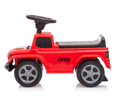 Jeep Rubicon Gladiator Punainen Lasten potkuauto - Vuodevaatteet.fi