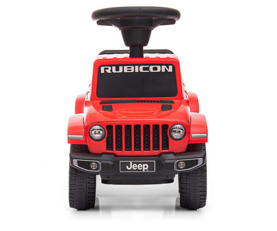 Jeep Rubicon Gladiator Punainen Lasten potkuauto - Vuodevaatteet.fi