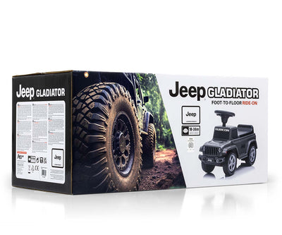 Jeep Rubicon Gladiator Punainen Lasten potkuauto - Vuodevaatteet.fi