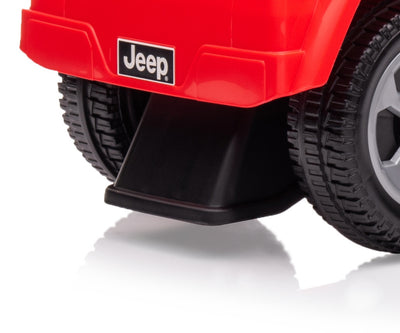 Jeep Rubicon Gladiator Punainen Lasten potkuauto - Vuodevaatteet.fi