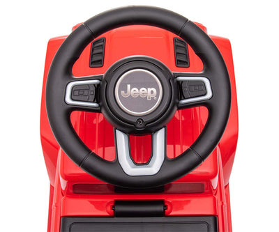 Jeep Rubicon Gladiator Punainen Lasten potkuauto - Vuodevaatteet.fi