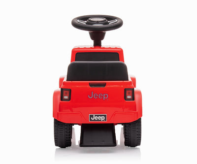 Jeep Rubicon Gladiator Punainen Lasten potkuauto - Vuodevaatteet.fi